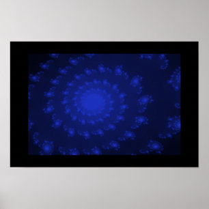 Whirlpool Ocean Tiefen Print Poster