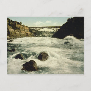 Whirlpool Rapids Niagara Falls New York 1898 Postkarte