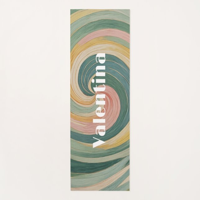 Whirlpool Yogamatte (Vorderseite)