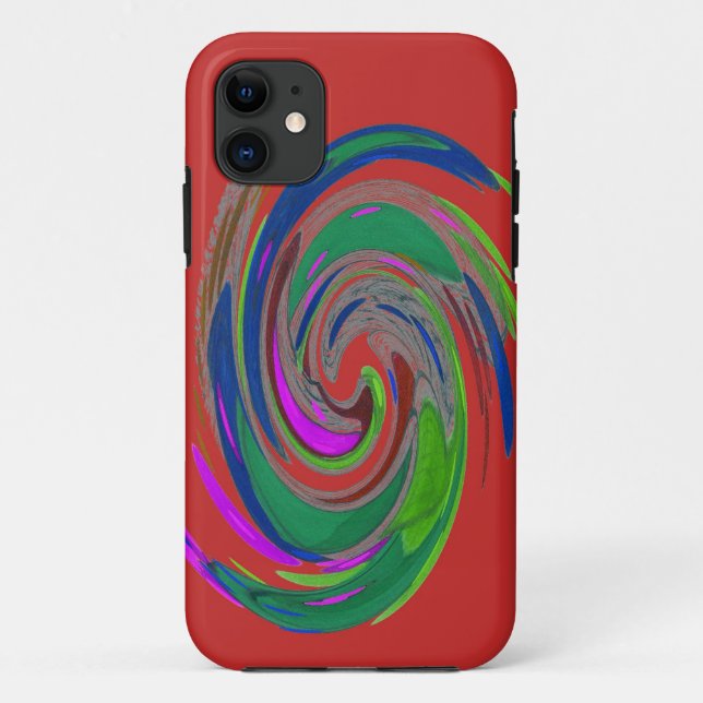 Whirlwind Orange Case-Mate iPhone Case (Rückseite)