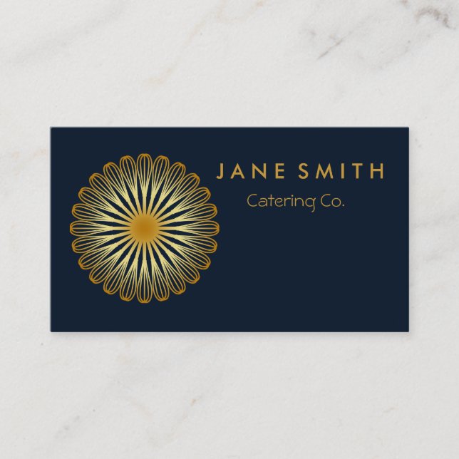 Whisk Blume Küche für Bäckerei, Catering Visitenkarte (Vorderseite)