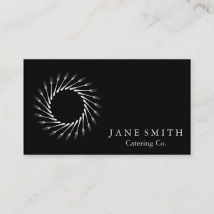 Whisk Blume Küche für Bäckerei, Catering Visitenkarte