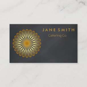 Whisk Blume Küche für Bäckerei, Catering Visitenkarte