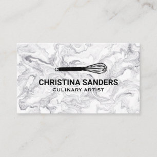 Whisk Marble   Master Business Card Visitenkarte