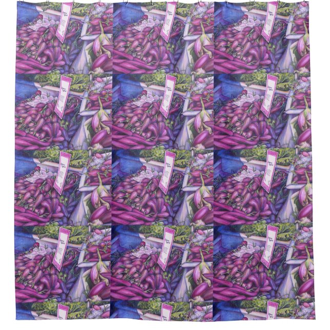 Whisk Well for Whale Soup Duschvorhang (Vorderseite)