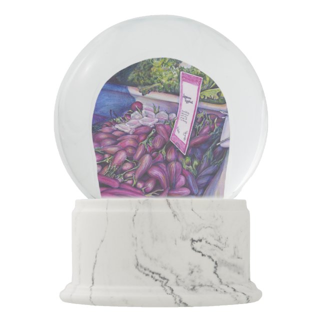 Whisk Well for Whale Soup Schneekugel (Vorderseite)