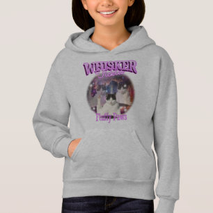 WHISKER-Knöpfe und schnörkellose Pfoten Hoodie