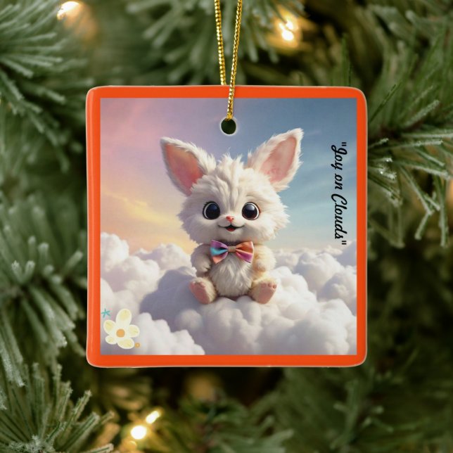 "Whisker Wander" Keramikornament (Baum)