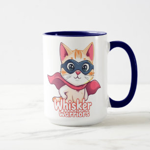 Whisker Warriors Emblem Tasse