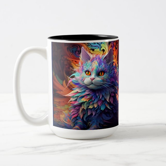 Whisker Wonder Zweifarbige Tasse (Links)
