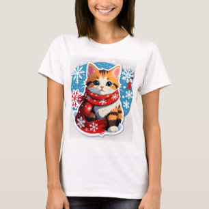 Whisker Wonderland - Niedliches Winter Cat Shirt