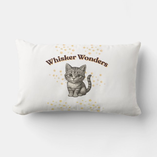 Whisker Wonders  Lendenkissen (Vorderseite)
