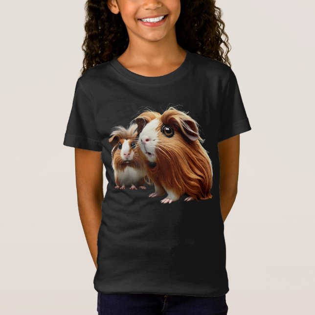 Whiskers: Die Guinea Pig Duet T-Shirt (Vorderseite)