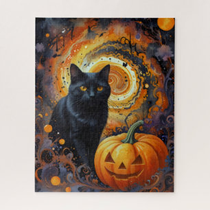 Whiskers im Halloween-Whirl Puzzle
