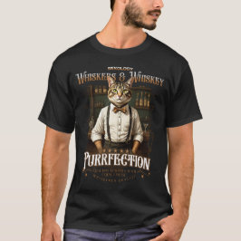 Whiskers & Whiskey Mixologist T-Shirt