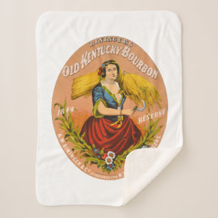 Whiskey Advertising Label, Circa 1860. Sherpadecke