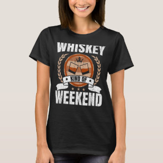 Whiskey Art von Weekend Whisky trinken Alkohol Dr. T-Shirt