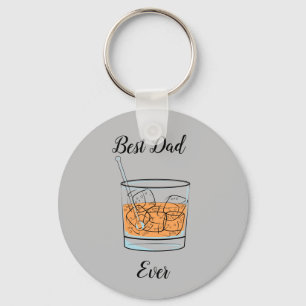 Whiskey Best Vater je Key Ring Schlüsselanhänger
