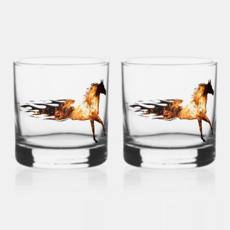 Whiskey-Brille für Feuerpferde Whiskyglas