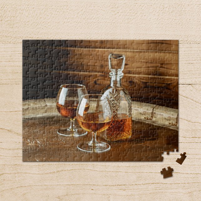 Whiskey Decanter Puzzle (Whiskey Decanter Jigsaw Puzzle)