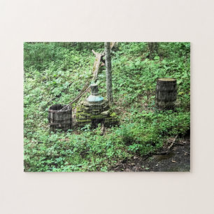 Whiskey-Destille in Mabry Mill, VA Puzzle
