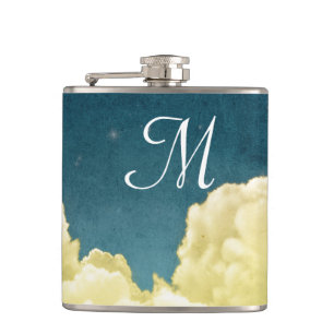 Whiskey Flask Celestis Monogram View Stars Flachmann