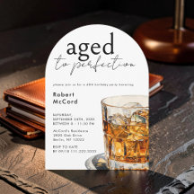 Whiskey-Geburtstagsfeier-Bogen, gealtert bis zur V