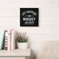 Whiskey hilft lustigen Zitaten Alkohol trinken Red