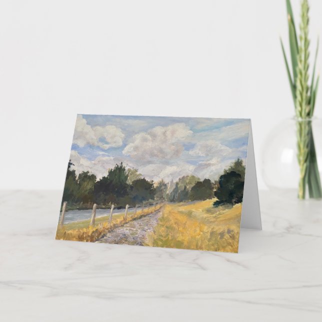 Whiskey Hill Winter Grußkarte Karte (Vorderseite)