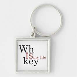 Whiskey ist mein Leben Schlüsselanhänger