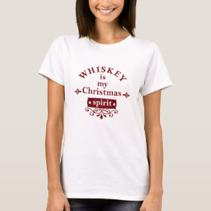 Whiskey ist mein Weihnachtsgeist T-Shirt