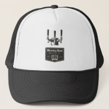 Whiskey Lane Gestochen Logo Trucker Hat