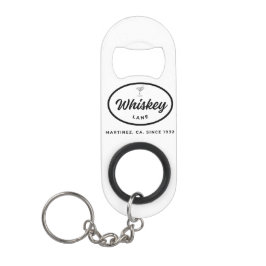 Whiskey Lane Retro Logo Bottle Opener Mini Flaschenöffner