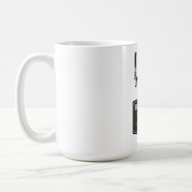 Whiskey Lane Stach Logo 15oz. Mug Kaffeetasse (Links)