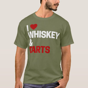 Whiskey Lover Geschenke für Männer I Liebe Whiskey T-Shirt