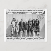 Whiskey macht dich zum Friskey am alten NJ Shore