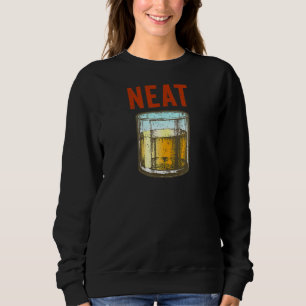 Whiskey Neat Old modited Scott und Bourbon Drin Sweatshirt