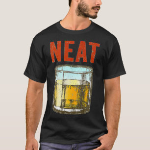 Whiskey Neat Old modited Scott und Bourbon Drin T-Shirt