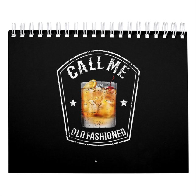Whiskey nennt mich altmodisch kalender (Titelbild)