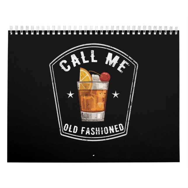 Whiskey nennt mich altmodisch kalender (Titelbild)