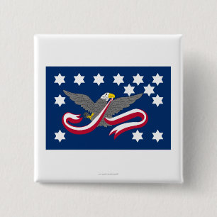 Whiskey Rebellion Flag Button