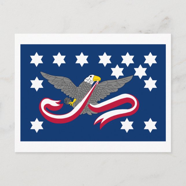 Whiskey Rebellion Flag Postkarte (Vorderseite)