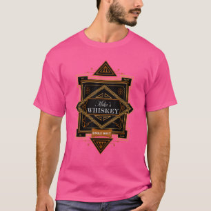 Whiskey-Single der Mike Malzlikör Whisky hilft 10 T-Shirt