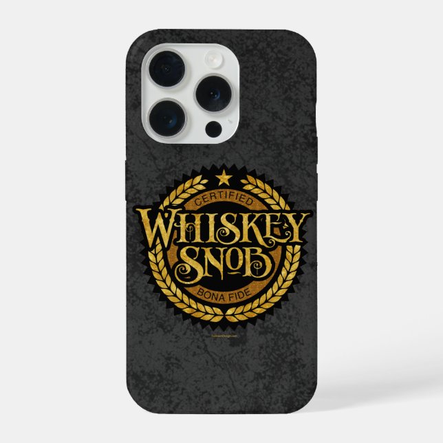 Whiskey-Snob-Case-Mate-iPhone-Hülle iPhone Hülle (Rückseite)
