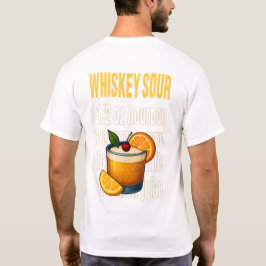 Whiskey Sour T-Shirt – Classic Bourbon Cocktail