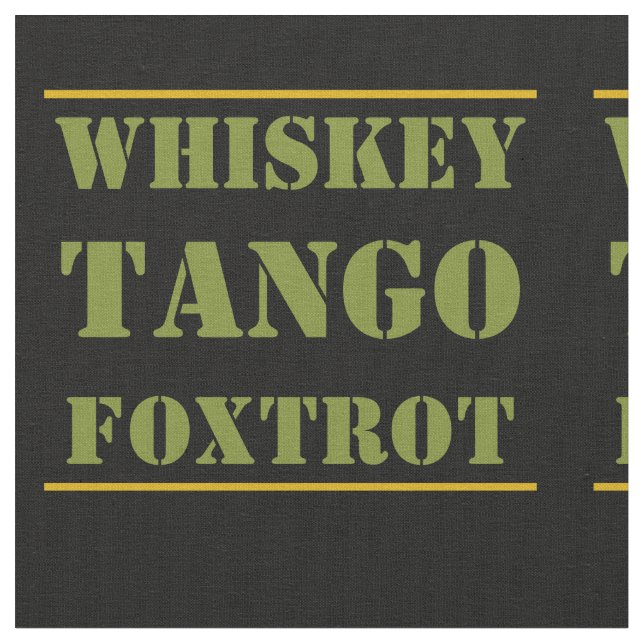 Whiskey Tango Foxtrot WTF Green Camouflage Stoff (Nahaufnahme)