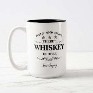 Whiskey-Tasse Zweifarbige Tasse