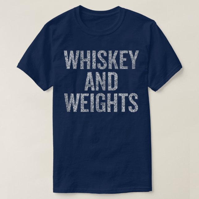 Whiskey und Gewicht ohne Kohlenstoff Baby Funny Co T-Shirt (Design vorne)