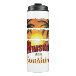 Whiskey und Sunshine, orange Sunshine Thermosbecher