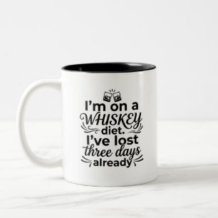 Whiskey verloren Tasse Zwei-Ton-Geschenk